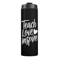 Teach Love Inspire Teacher's Day Gift Teacher Life