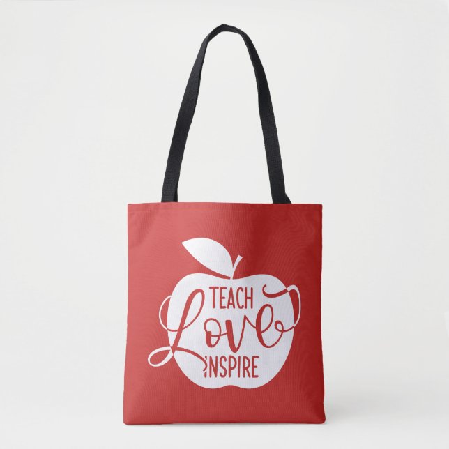 Teach Love Inspire Tote Bag (Front)