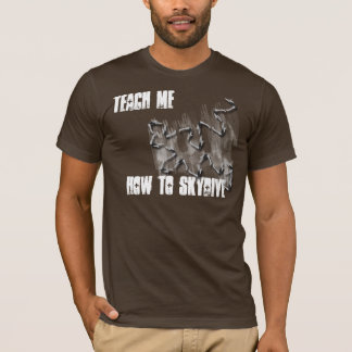 teach me how to sky dive shirt