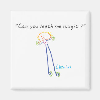 "Teach me magic"  magnet