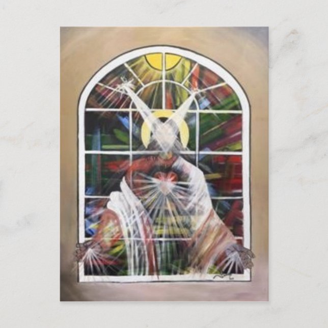 Teach Only Love Postcard (Front)