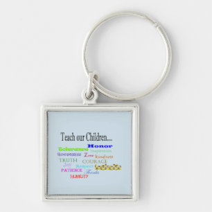 Teach our Children Key Ring