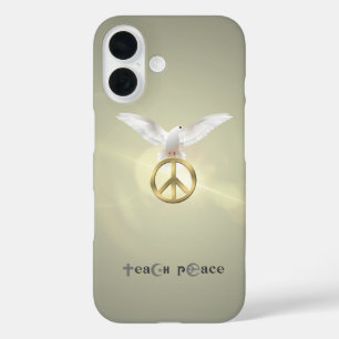 Teach Peace iPhone 16 Case