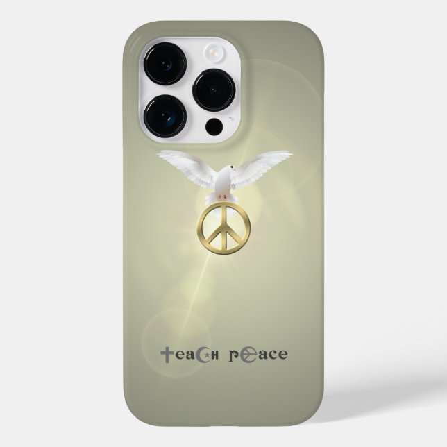 Teach Peace | Case-Mate iPhone Case (Back)