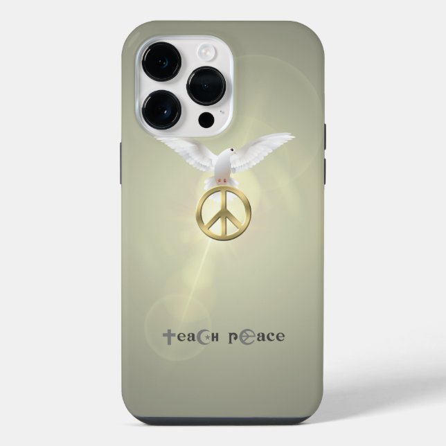 Teach Peace | iPhone Case (Back)