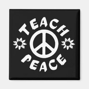 Teach Peace Magnet