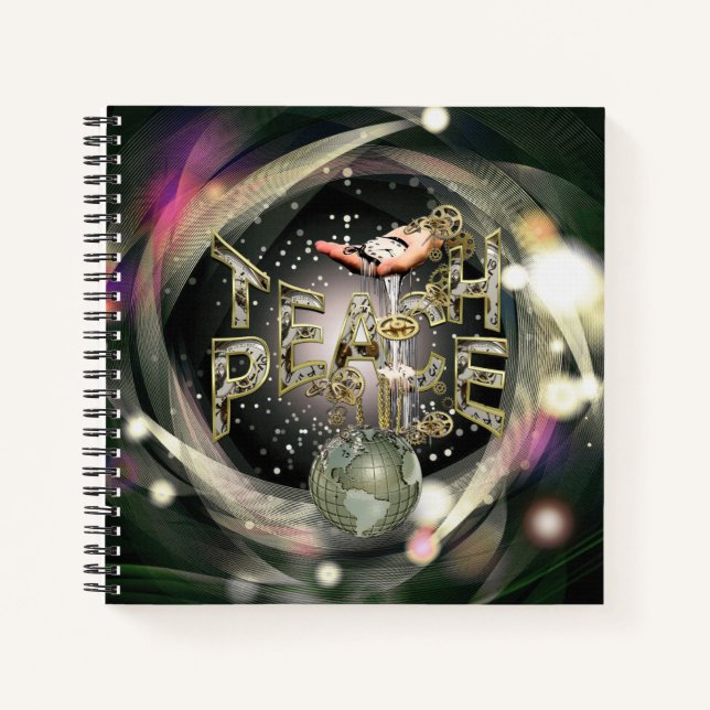 Teach-Peace  Movement Notebook (Front)