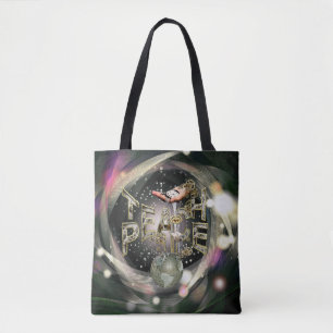 Teach-Peace Movement Tote Bag