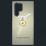 Teach Peace | Samsung Galaxy Case<br><div class="desc">The "Teach Peace" design is a thoughtfully peaceful initiative that aims to empower individuals with knowledge, skills, and tools to navigate conflicts and promote understanding. It offers the possibility of fostering a culture of peace and harmony by combining diverse educational resources, including engaging workshops, religious insights, and collaborative community initiatives,...</div>