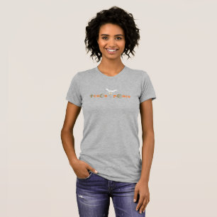 Teach Peace Women Slim Fit T-Shirt