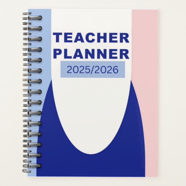 Teach, Plan, Inspire – 2025/2026 Edition Planner (Front)