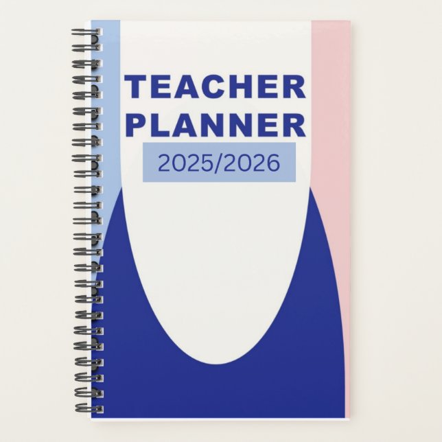 Teach, Plan, Inspire – 2025/2026 Edition Planner (Front)