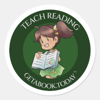 Teach Reading Sticker