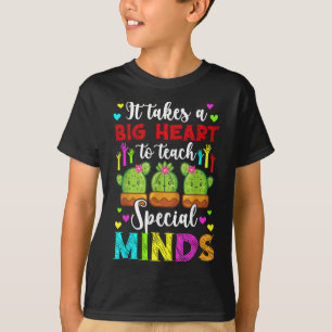 Teach Special Minds Autism Teacher Autism Awarenes T-Shirt