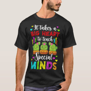 Teach Special Minds Autism Teacher Autism Awarenes T-Shirt