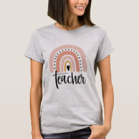 Teach Teacher Love Inspire Gift Rainbow