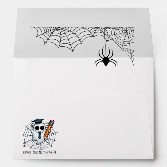 Teach & Terror – Ghosts Don’t Stand a Chance Envelope (Back (Bottom))