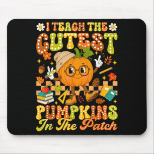 Teach The Cutest Pumpkin In The Patch Autumn Fall Mouse Mat