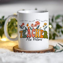 Teach Them Love Them Watch . Personalised Teacher 