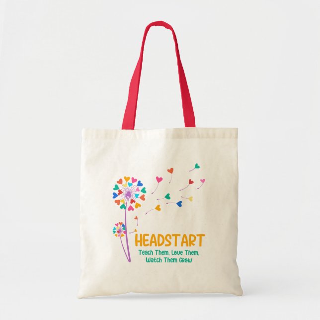 Teach them love them watch them grow  tote bag (Front)