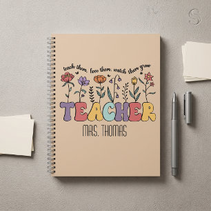 Teach them Positive Affirmations Custom Teacher Planner