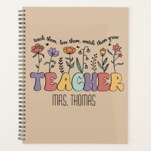 Teach them Positive Affirmations Custom Teacher Planner