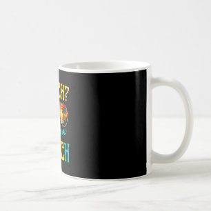 Teach thought said beach funny teacher summer vibe coffee mug