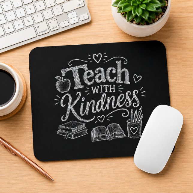 Teach with Kindness Mouse Mat (Creator Uploaded)
