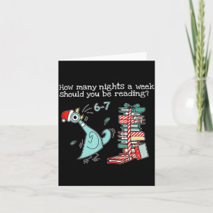 Teacher 67 How Many Nights A Week Should You Be Re Card