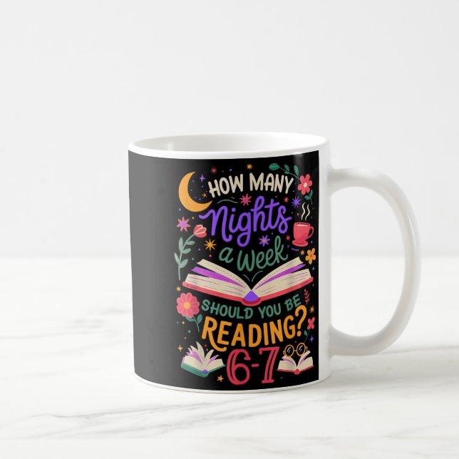 Teacher 67 How Many Nights A Week Should You Be Re Coffee Mug (Right)
