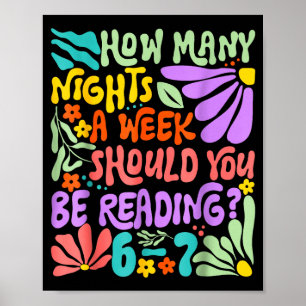 Teacher 67 How Many Nights A Week Should You Be Re Poster