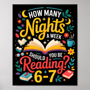 Teacher 67 How Many Nights A Week Should You Be Re Poster