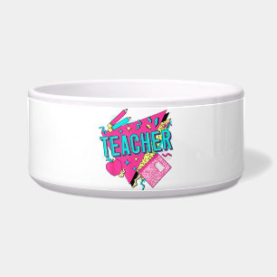 Teacher 90s Retro Colourful Teacher Back To School