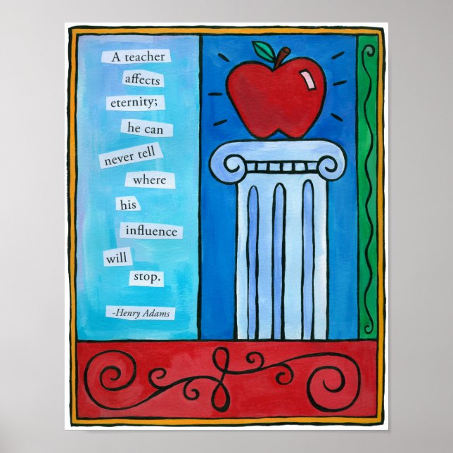 Teacher Affects Eternity Print (Front)