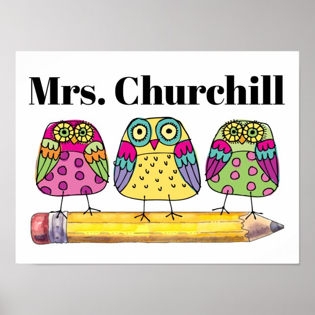 Teacher / Anyone Poster  (Front)