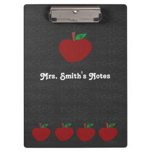 Teacher Apple Clipboard