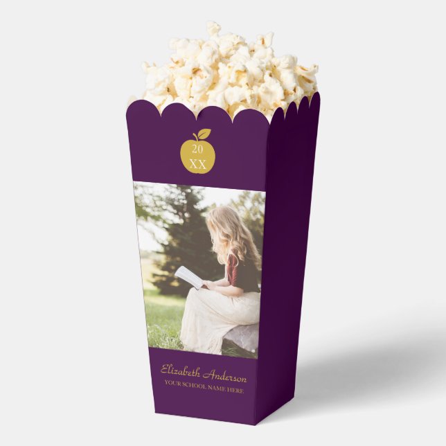 Teacher Apple Graduation Favour Box (Popped)