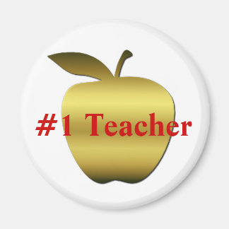 Teacher Apple Magnet
