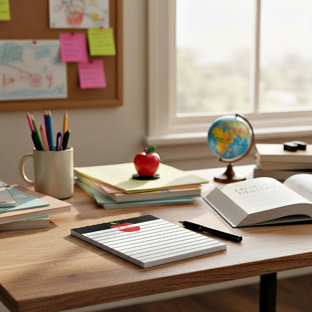 Teacher apple notepad (Creator Uploaded)