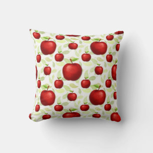 Teacher Apple Tree Patterns Preschool Art Teacher  Cushion