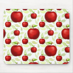 Teacher Apple Tree Patterns Preschool Art Teacher  Mouse Mat