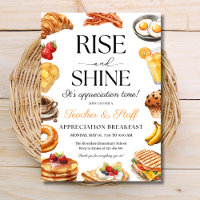 Teacher Appreciation Breakfast, Breakfast Party