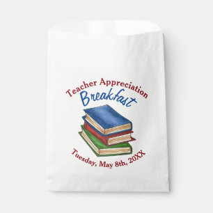 Teacher Appreciation Breakfast Retirement Party Favour Bags