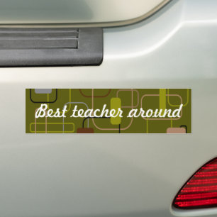 Teacher Appreciation Bumper Sticker