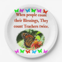 TEACHER APPRECIATION BUTTERFLY DESIGN