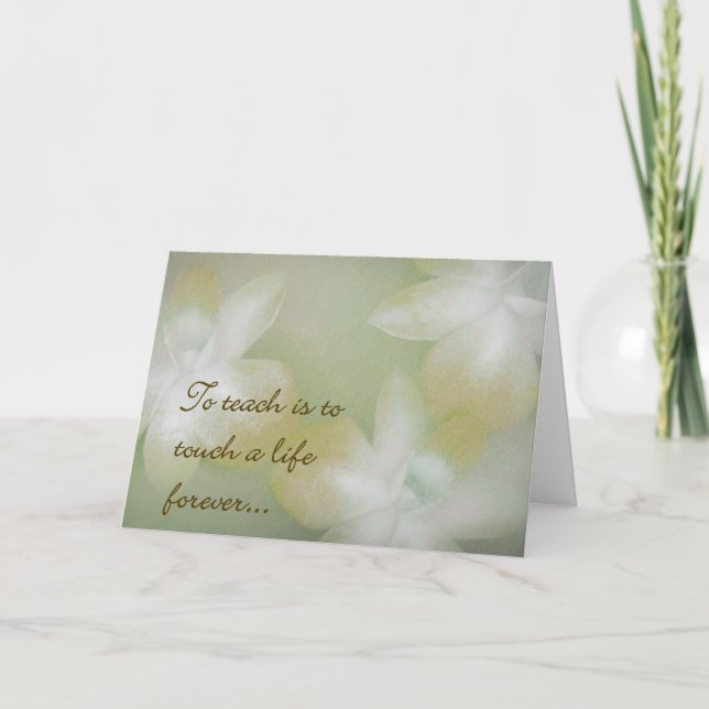 Teacher Appreciation Card (Front)