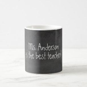 Teacher Appreciation Chalkboard Coffee Mug