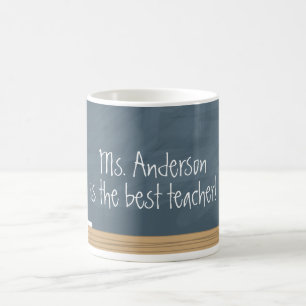 Teacher Appreciation Chalkboard Coffee Mug