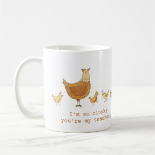 Teacher Appreciation Chickens Thank You Coffee Mug