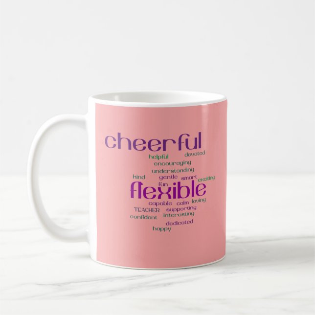 Teacher Appreciation Coffee Mug (Left)